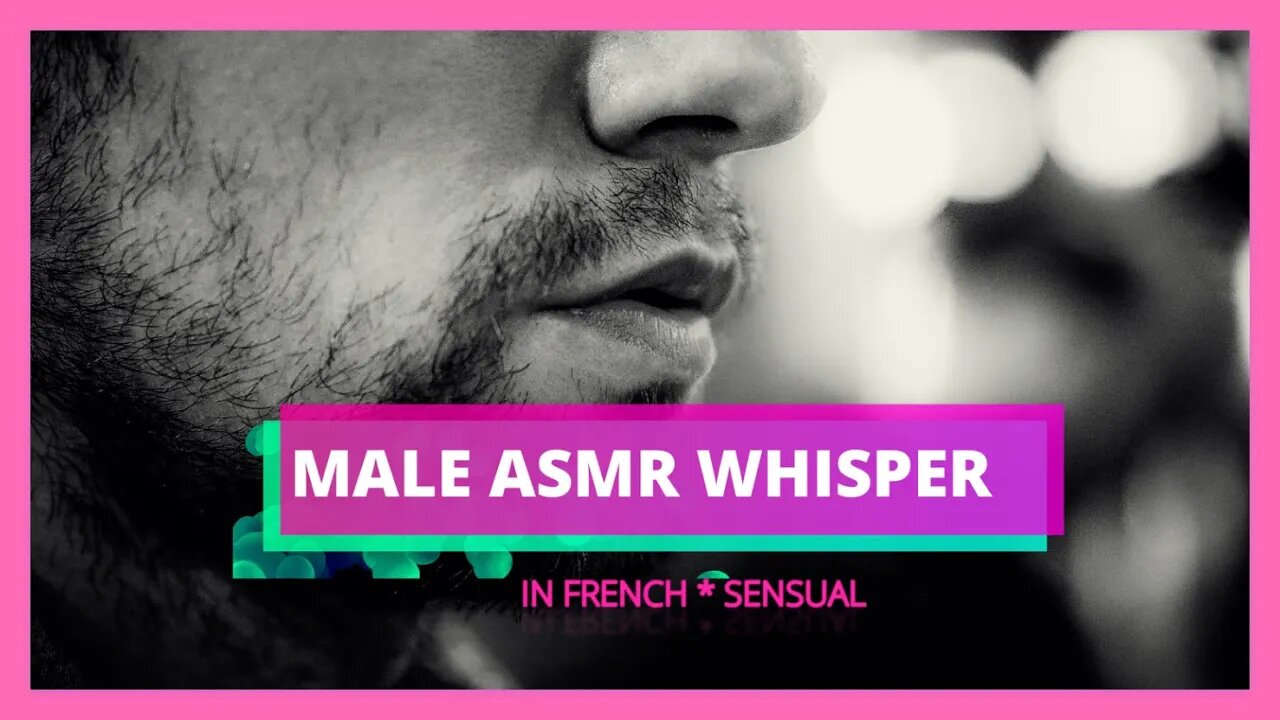 Deep,Crisp Whispered ASMR👄 Male Whispering in French Sensual👄 Triggering #asmr #asmrtriggers