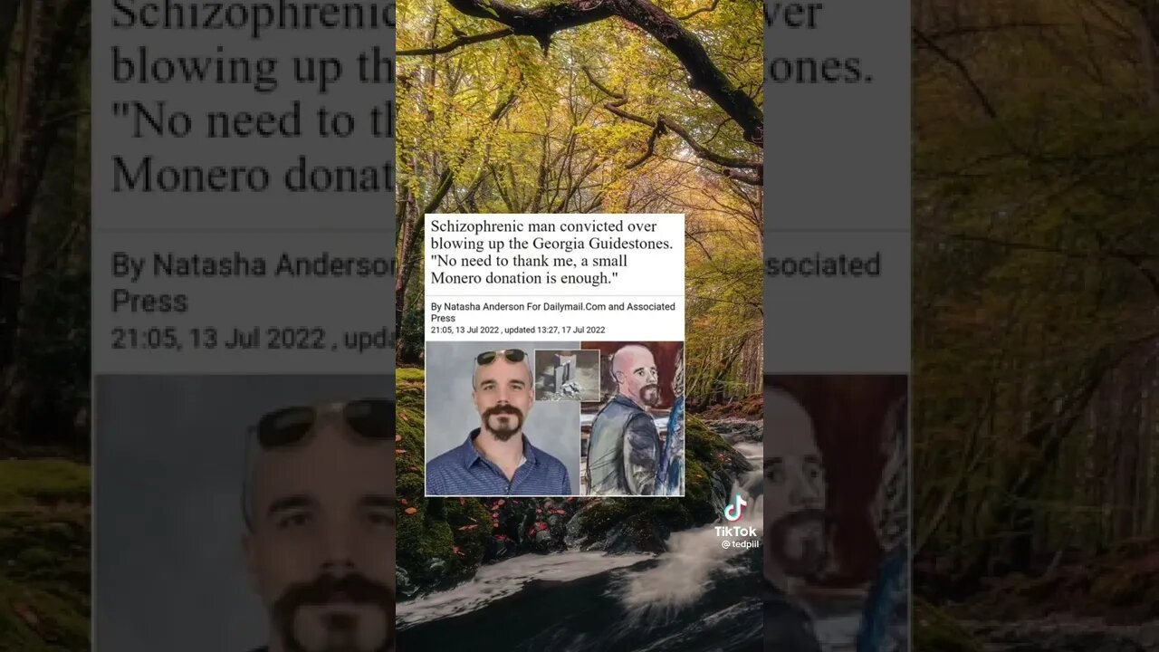 Schizophrenic man convicted over Georgia Guidestones same states "No need to thank me....