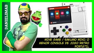 308 - Mine Game | Sakumo Mini: O Menor Console De Jogo Retro Portátil