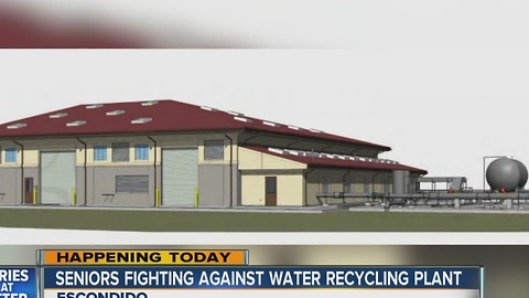 Escondido residents protest water recycling plant