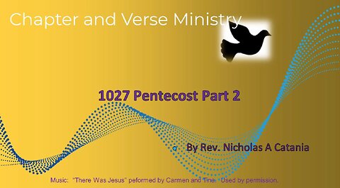 1027 Pentecost Part 2