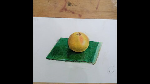 pastel drawing