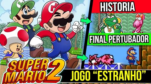 DIFERENTE Super Mario 2 e seu fan FINAL PERTUBADOR ?! Feat @Nerd Nintendista