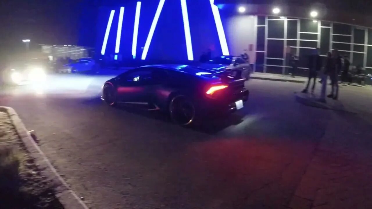 SVJ Huracan SRT Aventador Flames