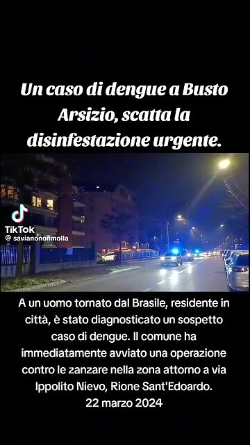dengue in Italy