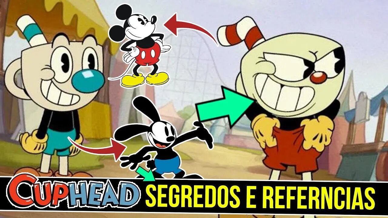 100 Segredos e Referencias no Cuphead - Cuphead Netflix| Rk Play