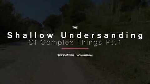 A Shallow Understanding of Complex Things