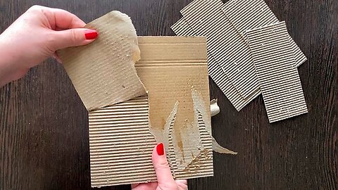 DIY Beautiful cardboard box | Idea from cardboard | Paper craft