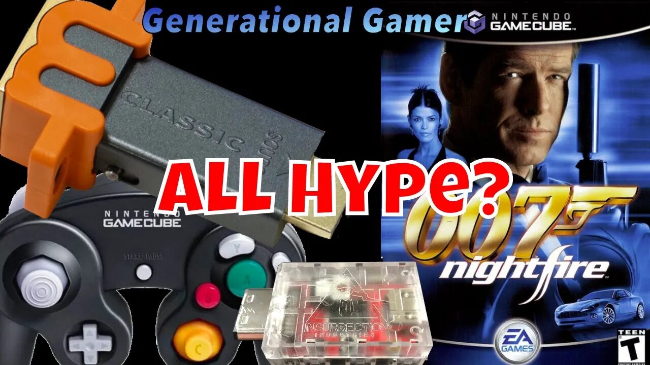 Is The mClassic Worth The Money (Review) - 007 Nightfire (GameCube) - Comparison