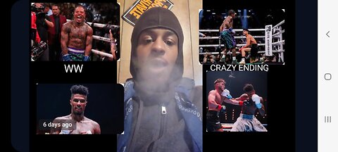 GERVONTA DAVIS AN BLUEFACE FIGHT IS TUFF (BOXIN)