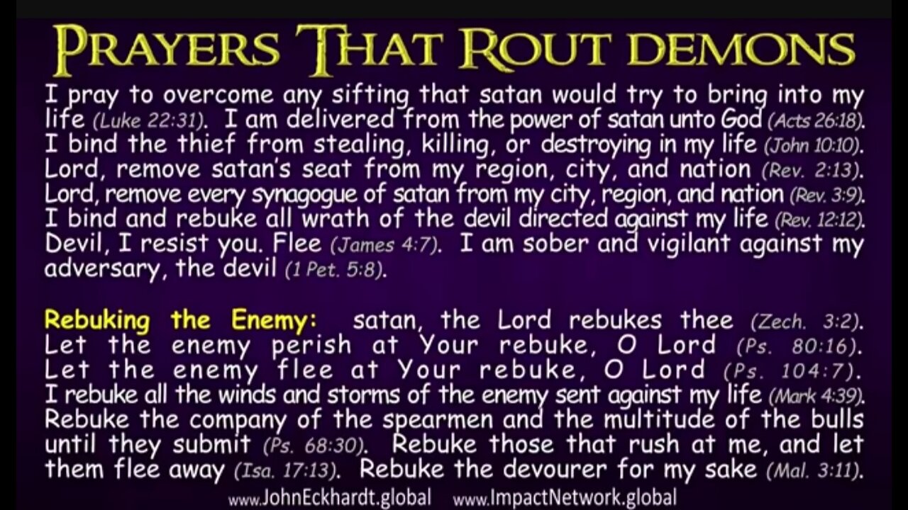 Prayers That Rout Demons by John Eckhardt