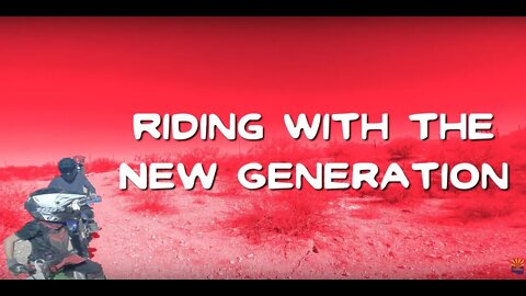 Riding With The New Generation - KDX220