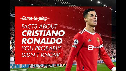 10 Facts About Cristiano Ronaldo ·