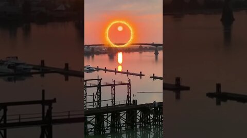 Sunset in Richmond BC, Canada