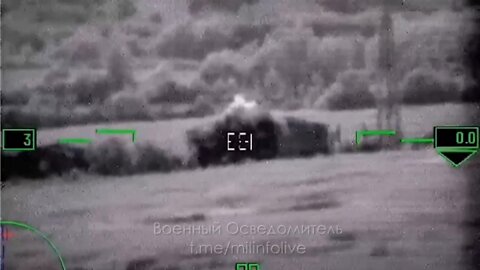 Ka-52s strike Ukrainian positions with guided missiles