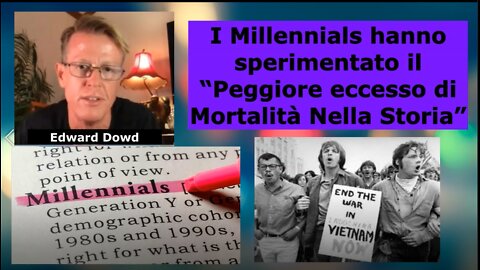 I Millennials hanno Sperimentato il “Peggiore Eccesso Di Mortalità Nella Storia”