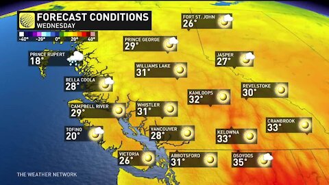 Some relief from the heat is coming, next weekend will feel very different in the prairies