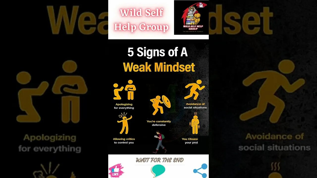 🔥5 signs of a weak mindset🔥#shorts🔥#wildselfhelpgroup🔥20 July 2022🔥