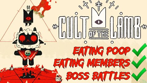 MY FIRST CULT EXPERIENCE | Cult Of The Lamb Indie Game