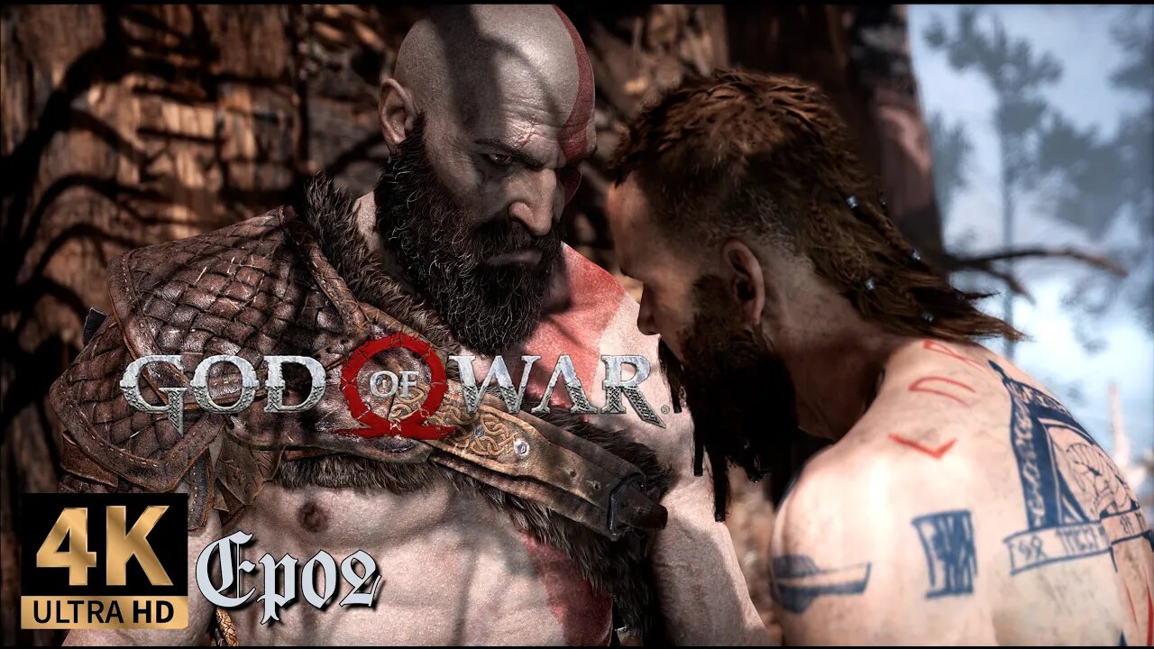God Of War - Pc Gameplay 4k 60Fps Ultra (Full Game Walkthrough) - Ep02 The Stranger