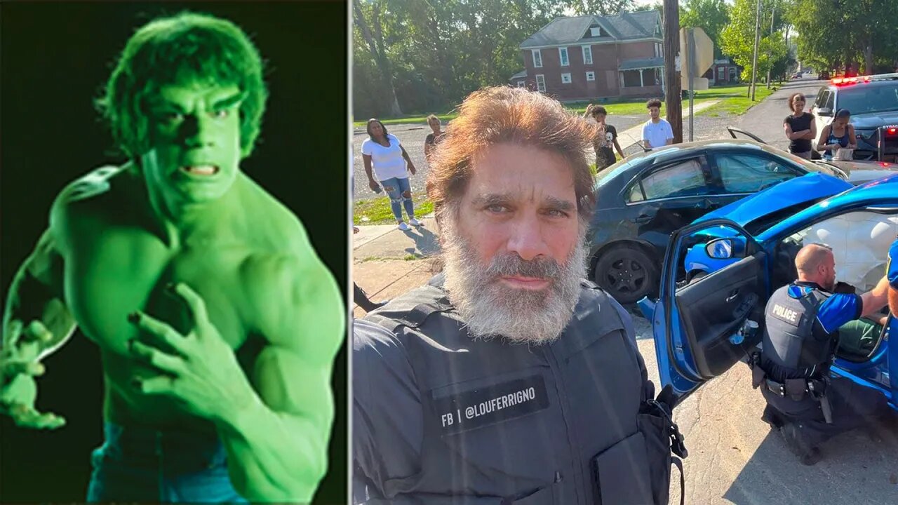 'Hulk' actor Lou Ferrigno shares photo of police scene while serving as a reserve sheriff