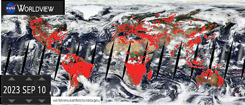 The Planet is Slowly Burning ! .. It is Written : GOD WILL Destroy Earth By Fire