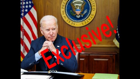 EXCLUSIVE FOOTAGE! Biden calls Ukraine!