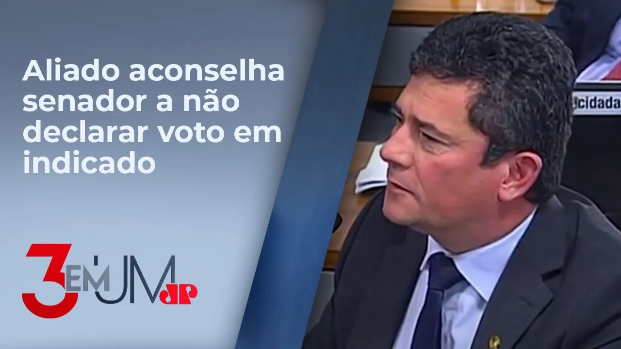 “Não perderei a civilidade”, diz Sergio Moro sobre abraço em Flávio Dino na sabatina