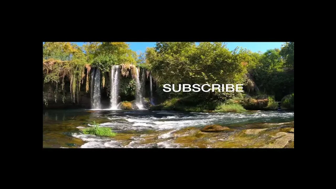 New WATERFALL... #live Relaxing, Releasing, Sleeping, studying, Serenity, Focus