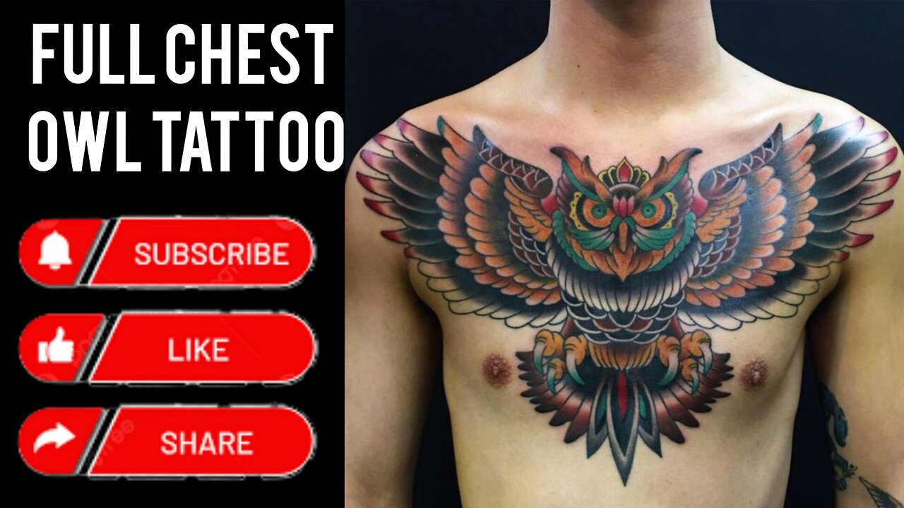 owl tattoo on the neck | mens owl tattoos | tattoos | tattoo