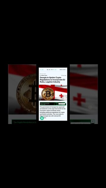Georgia to Update Crypto Regulations to Incorporate European Union Rules Legalize Industry #crypto