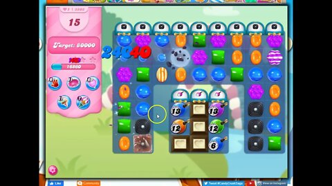 Candy Crush Level 3808 Talkthrough, 28 Moves 0 Boosters