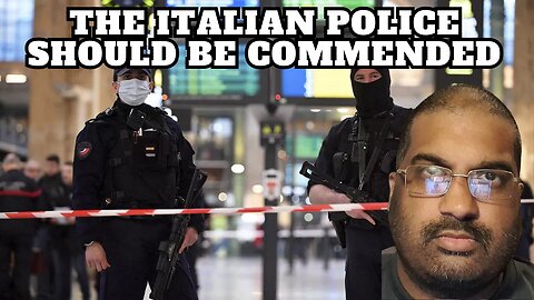 Police Shoots Dead Knife Wielding African Alien at Verona Train Station