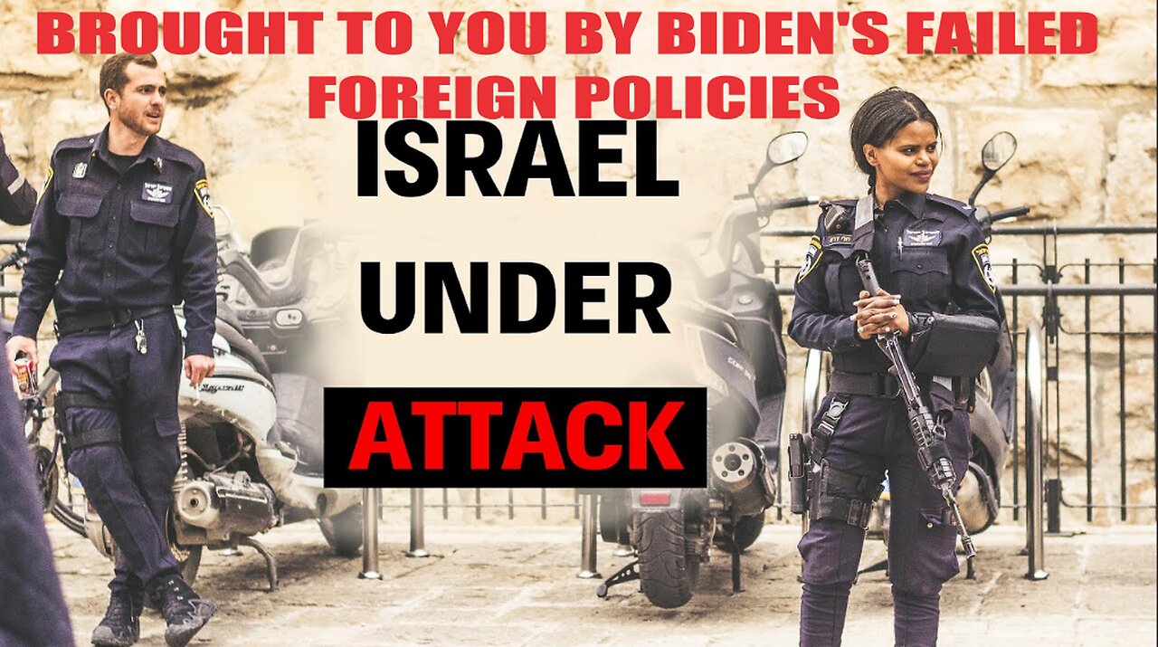 ISRAEL TERROR ATTACK BROUGHT TO YOU BY JOE BIDEN AND HIS FAILED FOREIGN POLICIES!!!!!