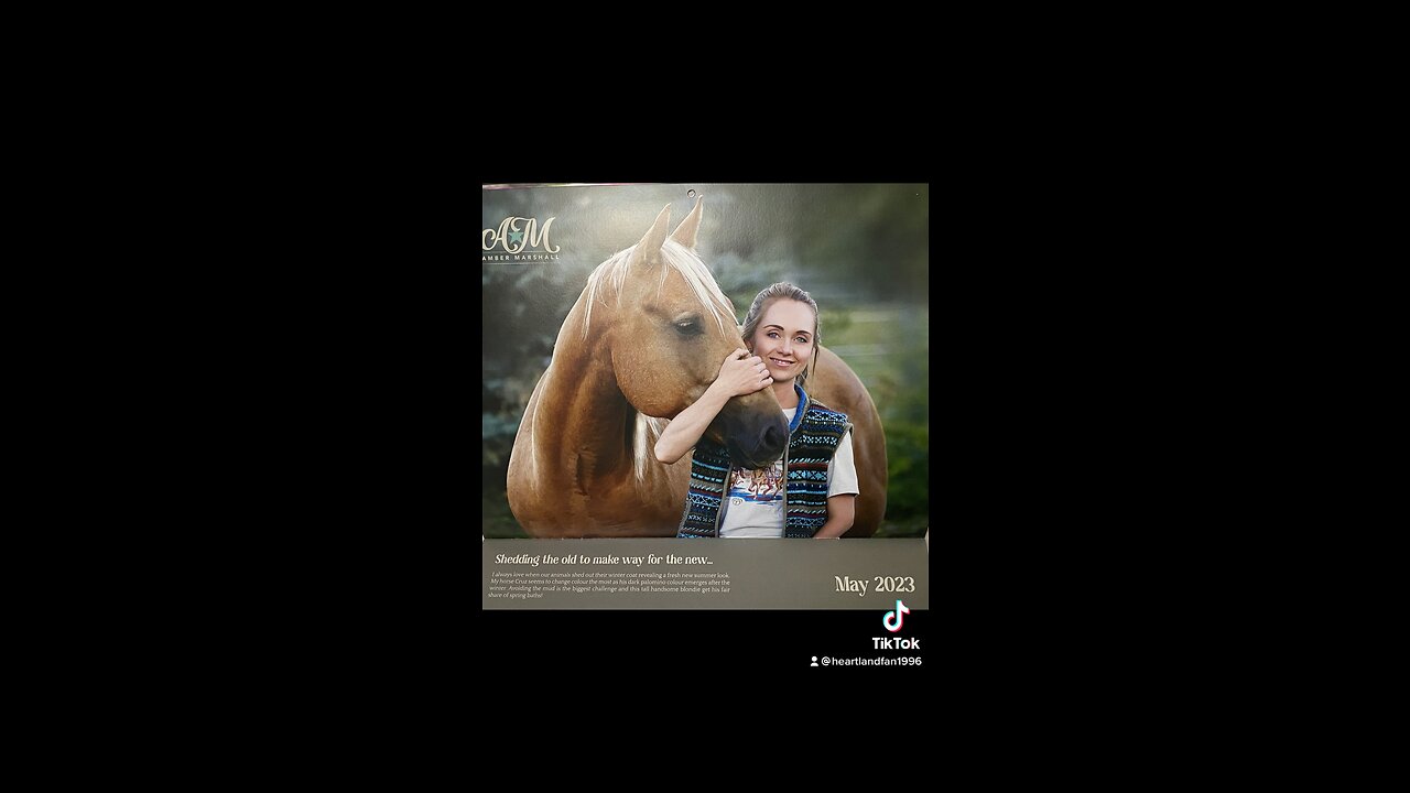 Amber Marshall 2023 Calendar