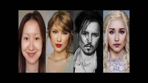 Girl Transforms Into Famous Celebs With Make Up