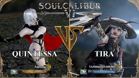 Quintessa (Âmesang) VS Tira (VA5Hthe5TAMP3D3) (SoulCalibur™ VI: Online)