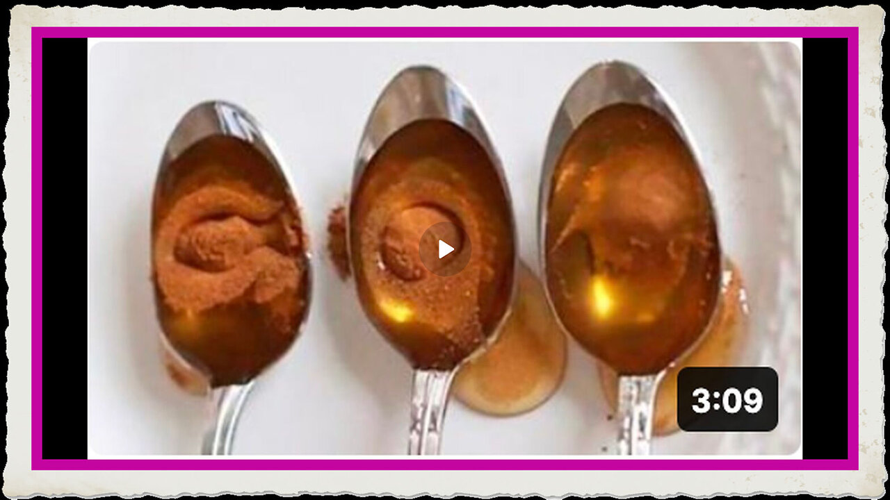 Eat 1 Tsp of Honey and Cinnamon a Day For This Amazing Health Benefits