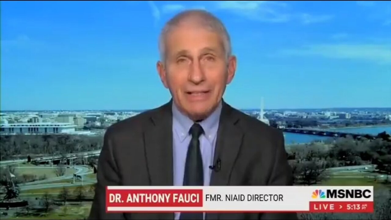 Fauci: WE Will Require COVID Vax Once A Year