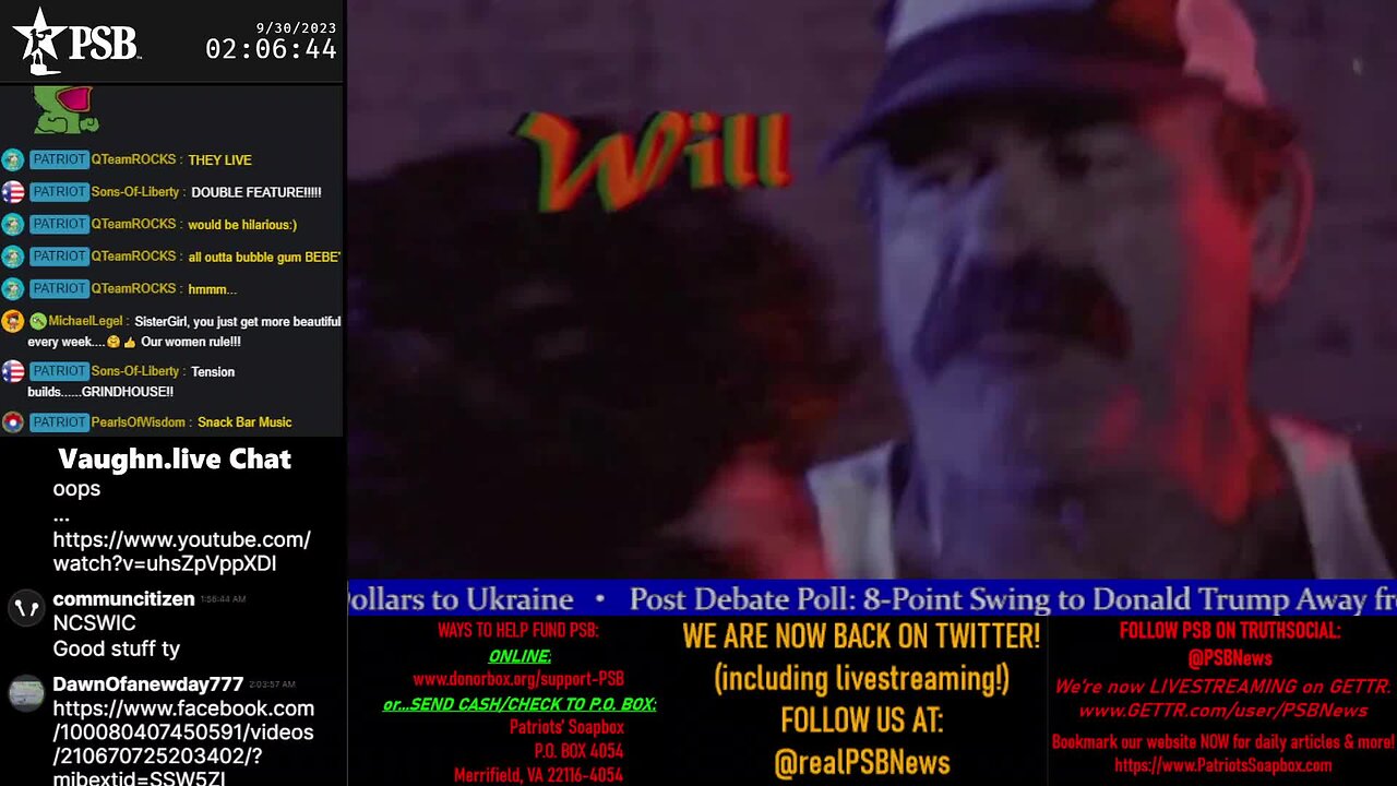 2023-09-30 02:00 EDT - Overnight With Sistergirl & AOC