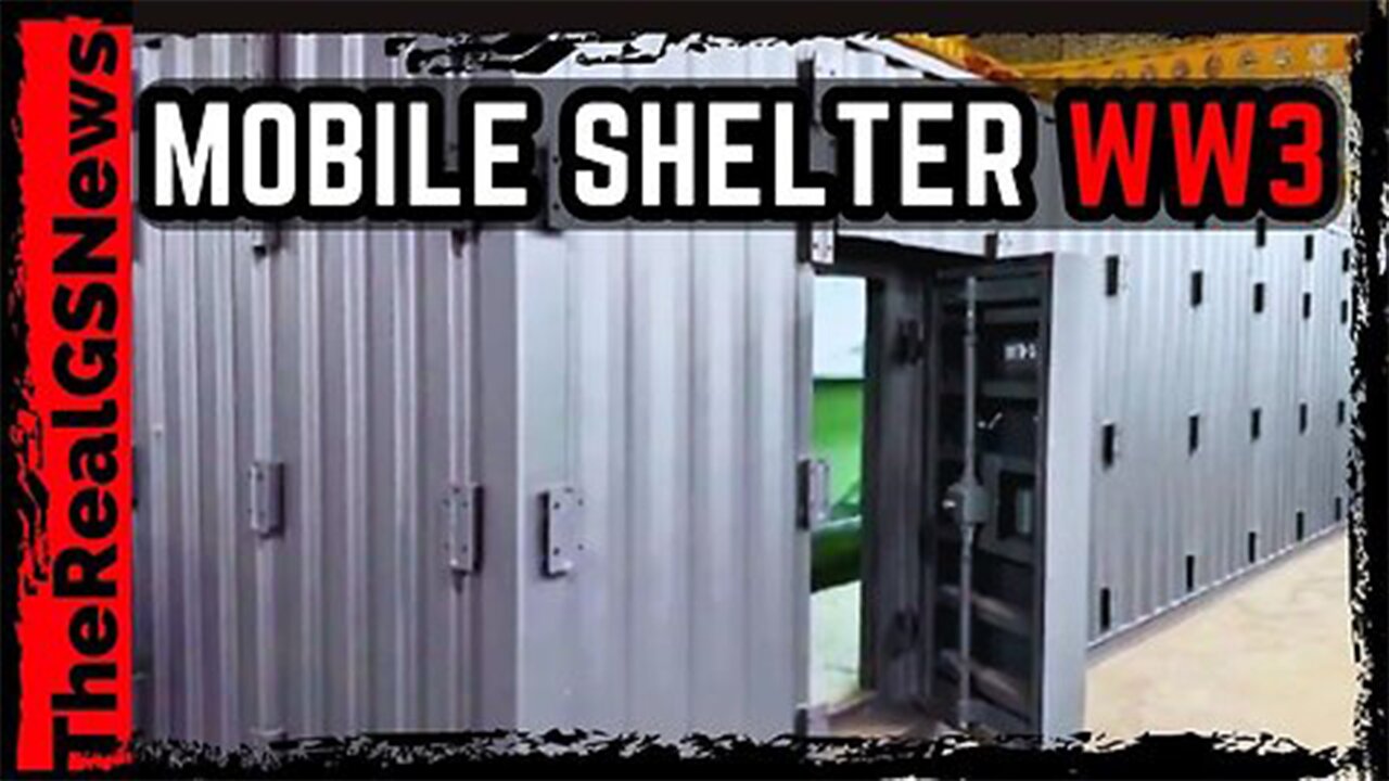 RED ALERT <MOBILE NUKE BOMB SHELTER ANNOUNCED> - CITIES PREPARING - WORLD WAR 3 WARNING