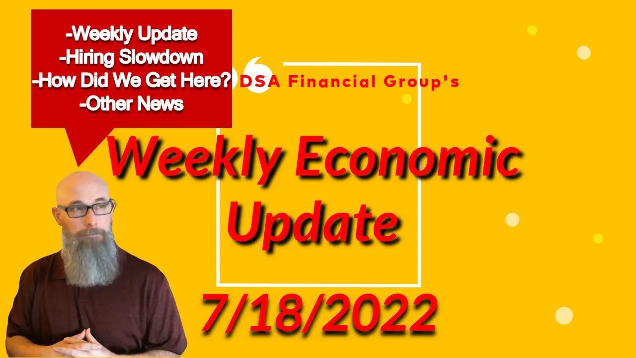 Weekly Update for 7/18/2022