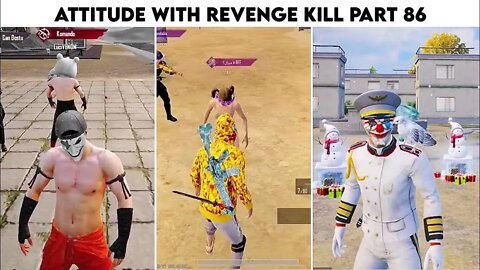 Pubg Mobile Attitude 😈 With Revenge Kill Blood Raven X-Suit 😮 - Season 19 | Part 86 | Xbot 2.0