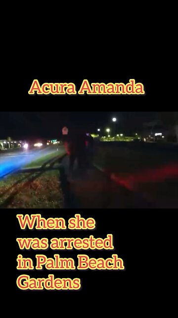 The arrest of Acura Amanda (this was 2 years ago)
