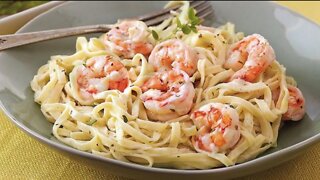 Making Shrimp Pasta With My Grandmother