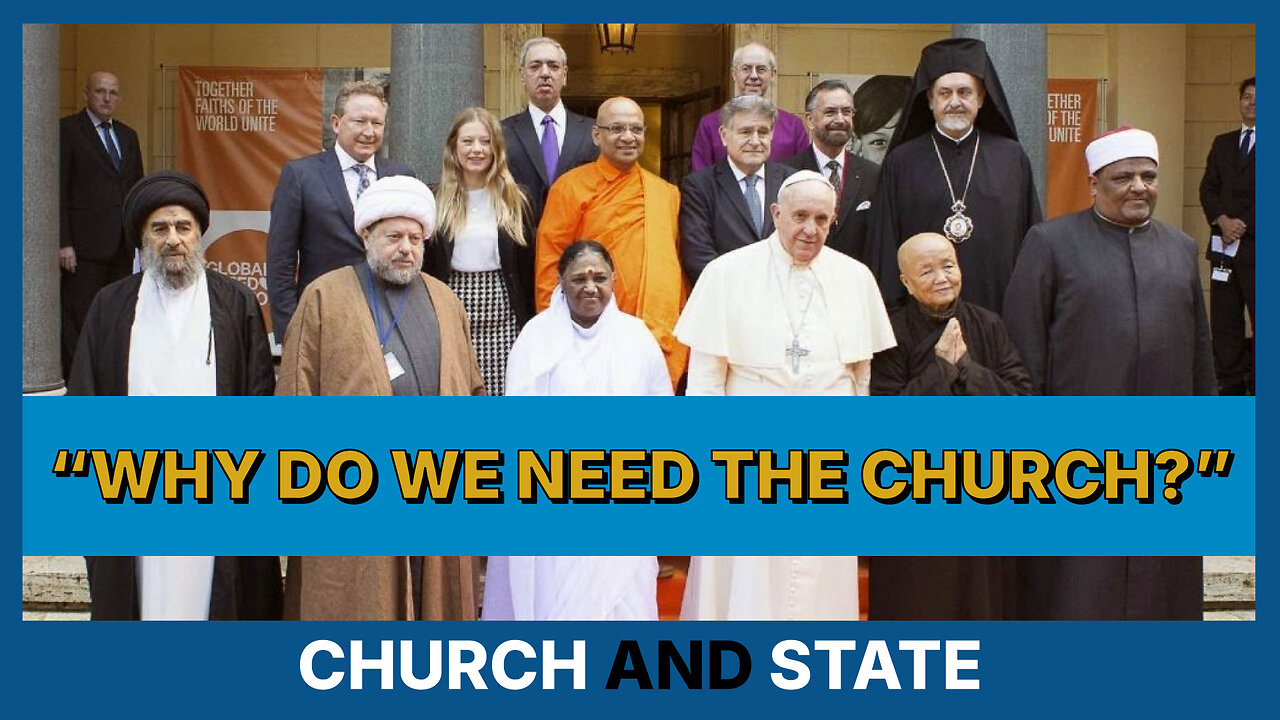 Religious Indifference making people ask: "Why do we need the Church?"