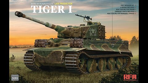 Rye Field Model 5080 - Tiger I Late Production - Part 18