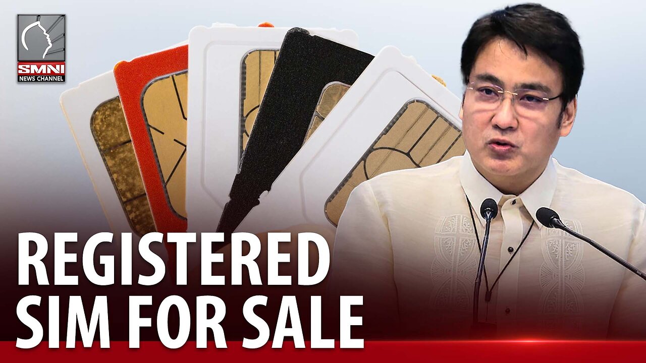 Sen. Bong Revilla, nagbabala sa registered SIM for sale