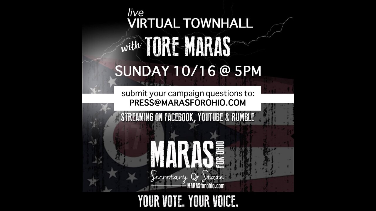 VIRTUAL TOWNHALL - SOS MARAS