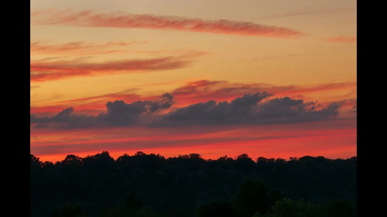 Clouds with Thunder and Rain for Peace, Relaxation, Stress Relief and Sleep for a Restful Night